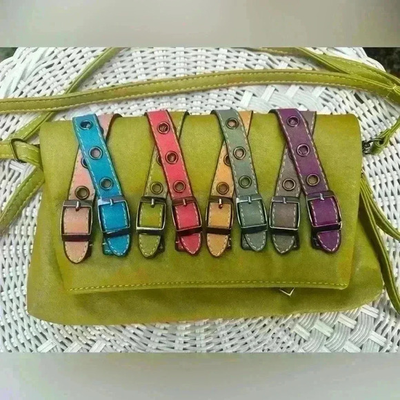 Mellow World buckle purse. Shoulder bag. - Picture 2 of 7